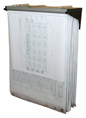 Drop/Lift Wall Rack for Blueprints