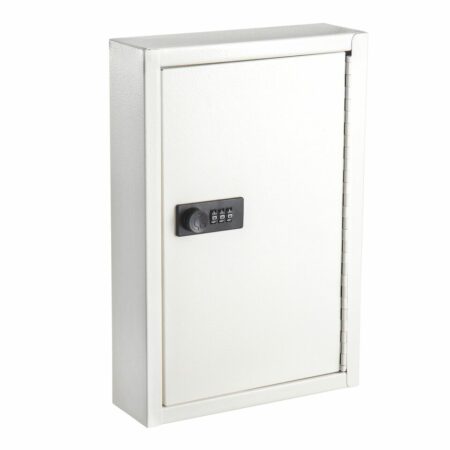 Key Cabinet Wall Mount Key Storage Lock Box with Combination Lock Steel Key  Box