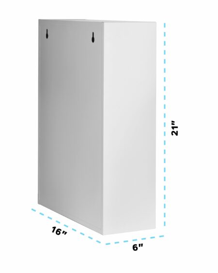 AdirMed Large Locking Medicine Cabinet Organizer, Safe for