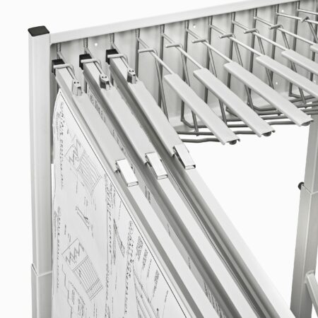 Adir Pivot Wall Rack for blueprints