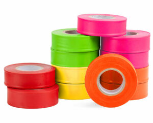 Fluorescent Flagging Tape-150" X 1'' Wide