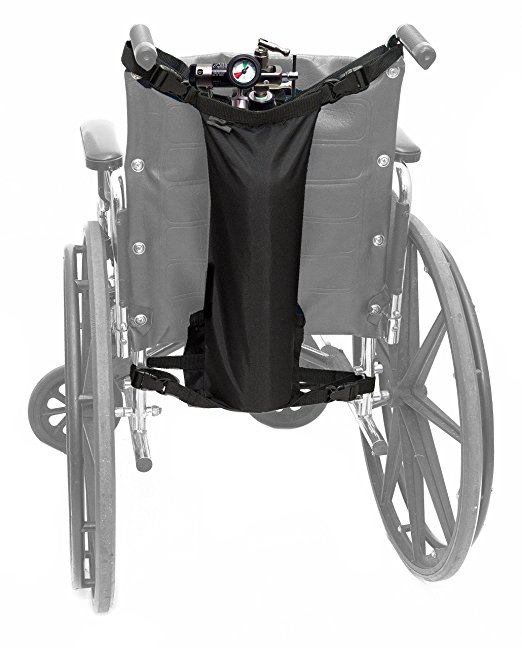 DISCONTINUED: Oxygen Bag for Wheelchair, D and E Cylinders – Alpine