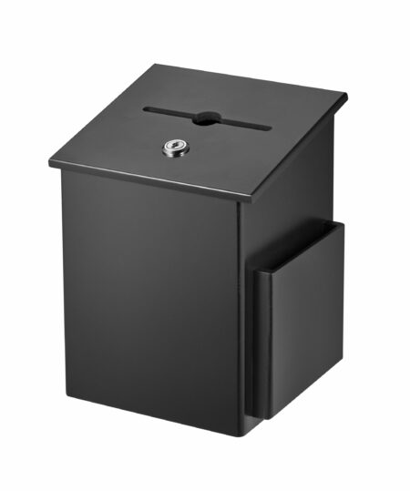 AdirOffice Squared Wood Suggestion Box