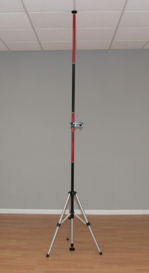 Telescoping Pole, Telescoping Laser Level Support Pole with Tripod and  Mount for Lasers Level of Rotary and Line Lasers