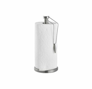 DISCONTINUED: Stainless Steel Paper Towel Dispenser with Slip-Resistant Base