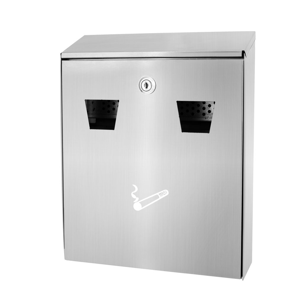 STAINLESS STEEL CIGARETTE DISPOSAL STATION Alpine