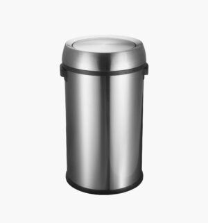 ALPINE INDUSTRIES STAINLESS STEEL SWIVEL TRASH CAN COVER
