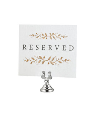 PLACE CARD & TABLE NUMBER HOLDERS, 12 PACK