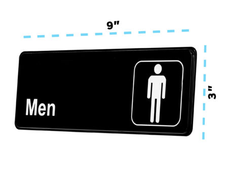 mens restroom sign