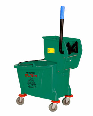 Green, 36 Qt. Mop Bucket with Side Wringer
