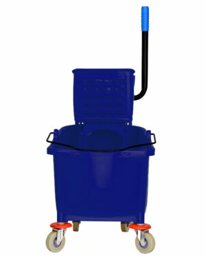 Blue, 36 Qt. Mop Bucket with Side Wringer