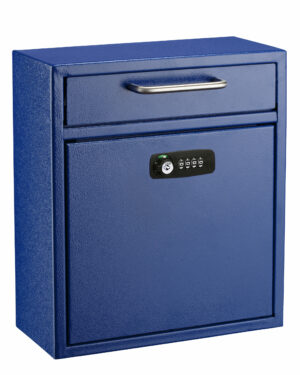 Ultimate Drop Box Wall Mounted Mail Box with Key and Combination lock, Medium