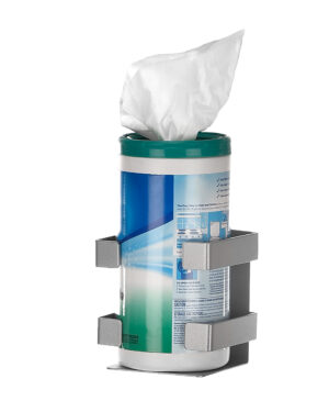 SANITIZING WIPES CONTAINER WALL MOUNT
