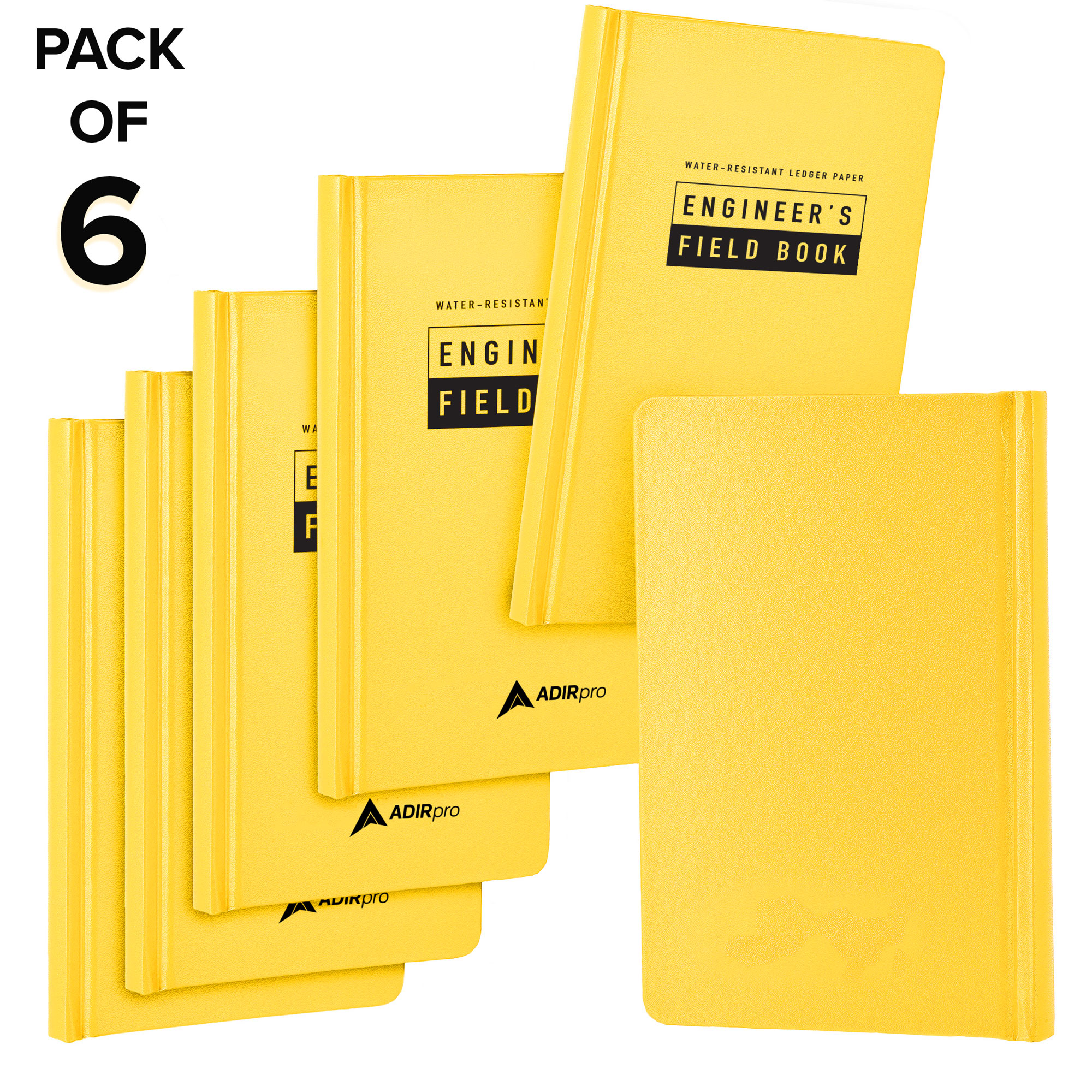 Engineer Field Book 6PACK Alpine