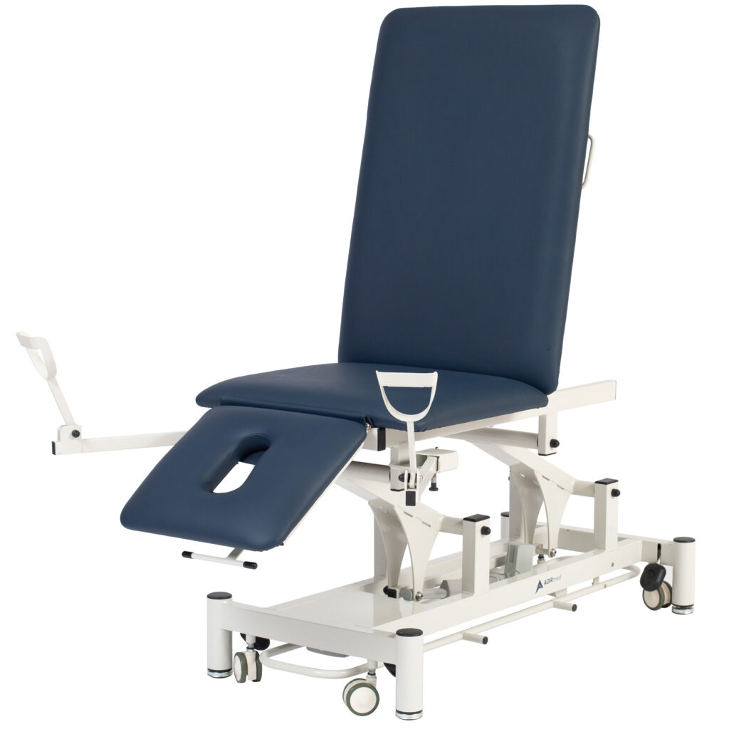 Open Base Power Exam Table with Adjustable Backrest, Drop Section and ...