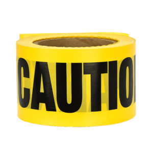Yellow Caution Tape "Caution - No Parking" Tape 300 Ft Roll
