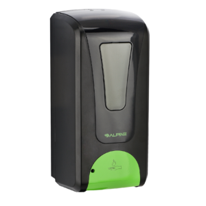 Automatic Hands-Free Liquid/Gel Hand Sanitizer/Soap Dispenser, 1200 ML, BLACK