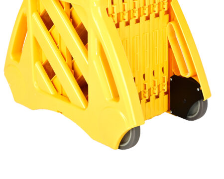 Rubbermaid Portable Mobile Yellow Safety Barrier