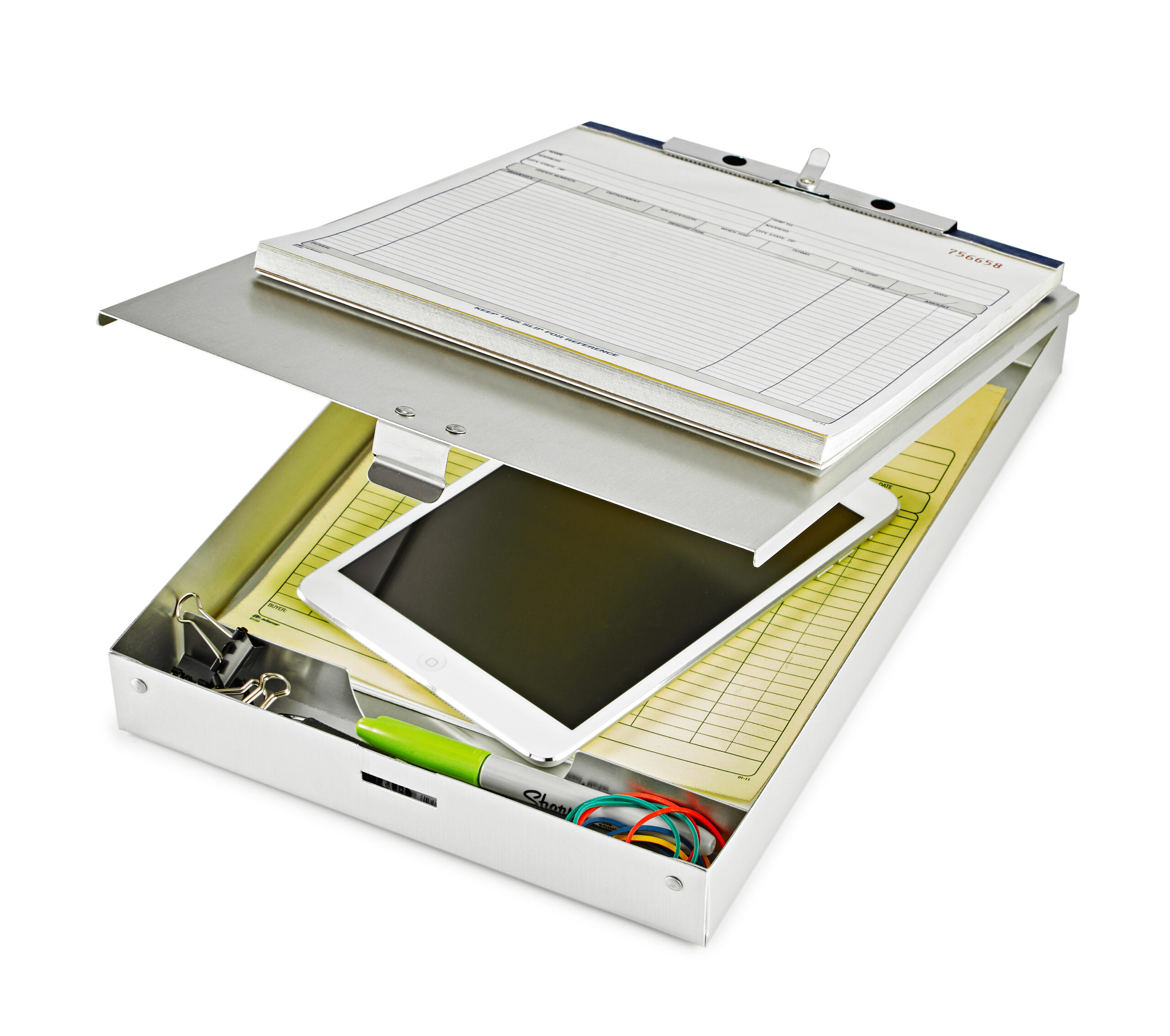 Aluminum Form Storage Clipboards Spring Loaded Alpine