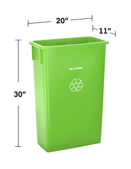 Alpine Industries 4-Compartment Polypropylene Cleaning Caddy at