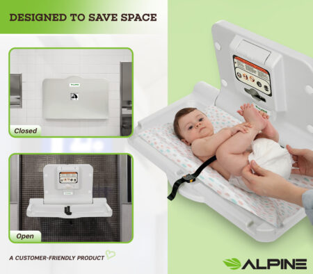 Baby diaper changing station on sale