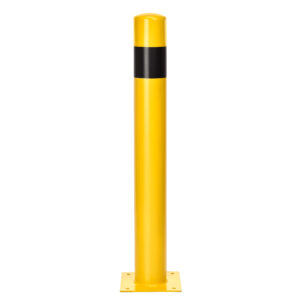 Yellow Steel Safety Barrier, 2 Pack