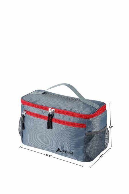 AdirChef Grab & Go Red Coffee Maker Travel Pouch Storage Bag