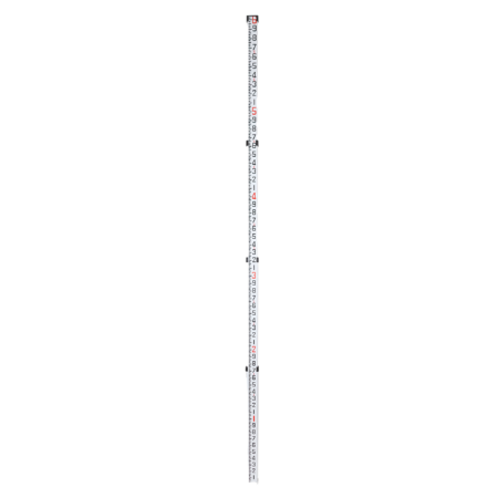 6 Ft Aluminum Rod, 10ths, 4 Section, Collapsible to 2 ft