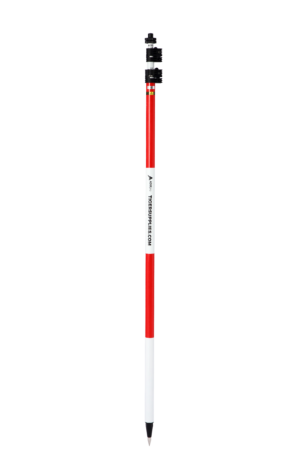 3.6 m Fiberglass Prism Pole with Dual Graduation